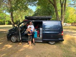 Van and pitch