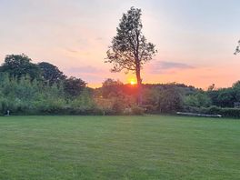 Beautiful evening onsite