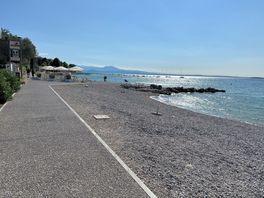 The beach