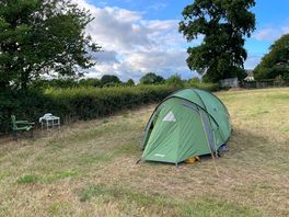 My tent on a uncrowded site