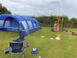 Our friends tent