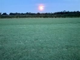 Moon rising