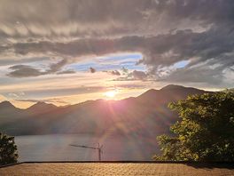 Evening view from the tent