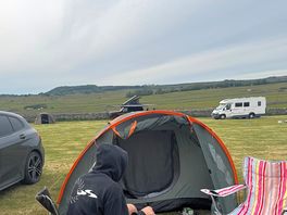 Tent set up