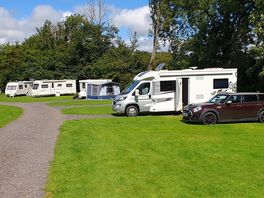View of tge touring pitches