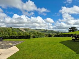 View from the knights table car park