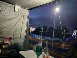 Dark skies good for star gazing