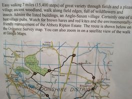 The 7 mile walk