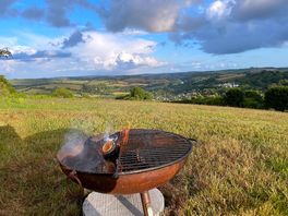 View from the fire pit