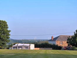 View from my pitch.