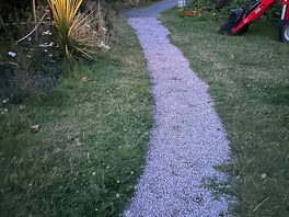 Stroll back from the shower block