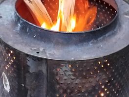 Fire pit included in each pitch and plenty of wood and firelighters avalible