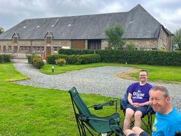 Enjoying a rest before a game of pool 😀