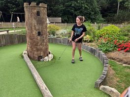 Adventure golf.
