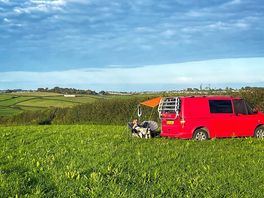 Very quiet site with great views and an amazing night sky