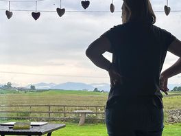 Views of snowdonia in the distance
