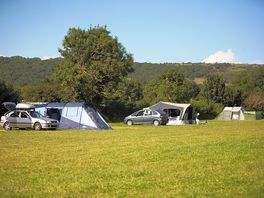 Spacious camping pitches