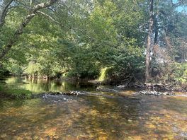 Beautiful river that runs through the site