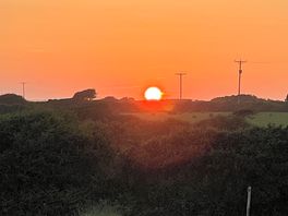 Sunset from pitch 5