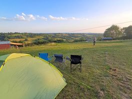 View from campsite