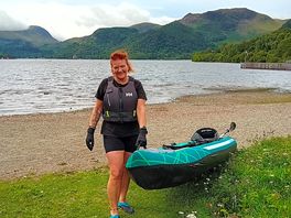 Easy acces to banks of ullswater