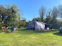 Nice level pitches with electric hook up