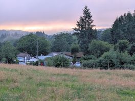 View over campsite