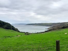 Literally down the hill