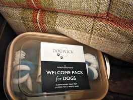 Dog welcome pack - nice touch