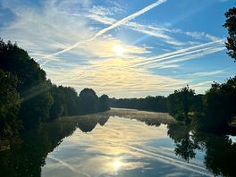 Pic from the little footbridge a little walk down from the site