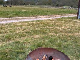 View from the fire pit
