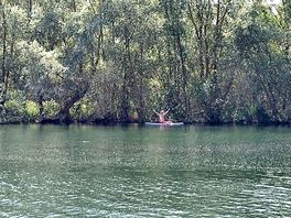 Paddleboard ride