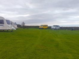 Lundy view field, pitches have your name on them when you arrive, we were the yellow van