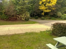 Looking out from our motorhome pitch