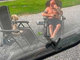 Chilling ! my chair taken ! lol