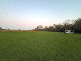 Only van in the meadow