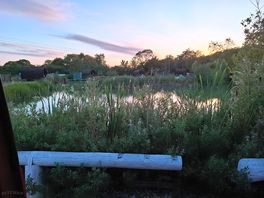 Lake at sundown