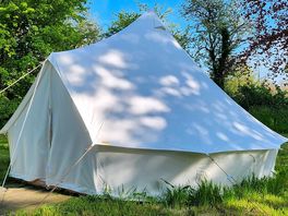 Bell tent exterior