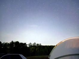 Beautiful starry sky