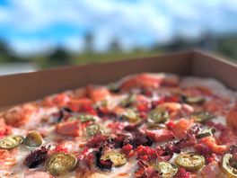 Wood fired pizza