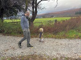 Baby enjoying the river!