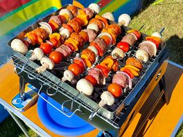 Can't beat bbq skewers 😋