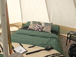 Inside belltent