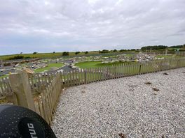 Crazy golf next to woodys