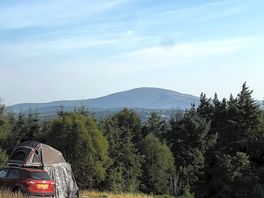 The view from the campsite