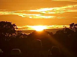Happy sunset