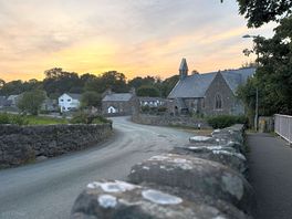 The pretty village in which the campsite is situated