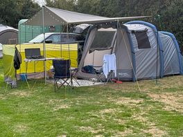 Tent up