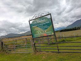 The entrance