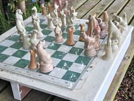 Chess in the woods!